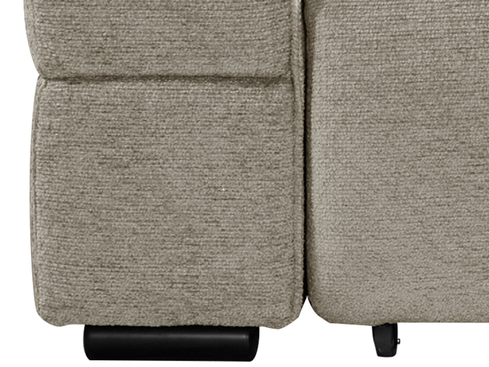 Arabella Electric Power Sliding Sofabed in Wicker Beige