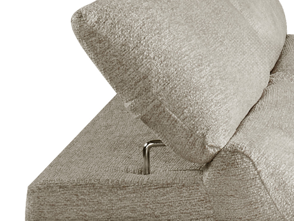 Arabella Electric Power Sliding Sofabed in Wicker Beige