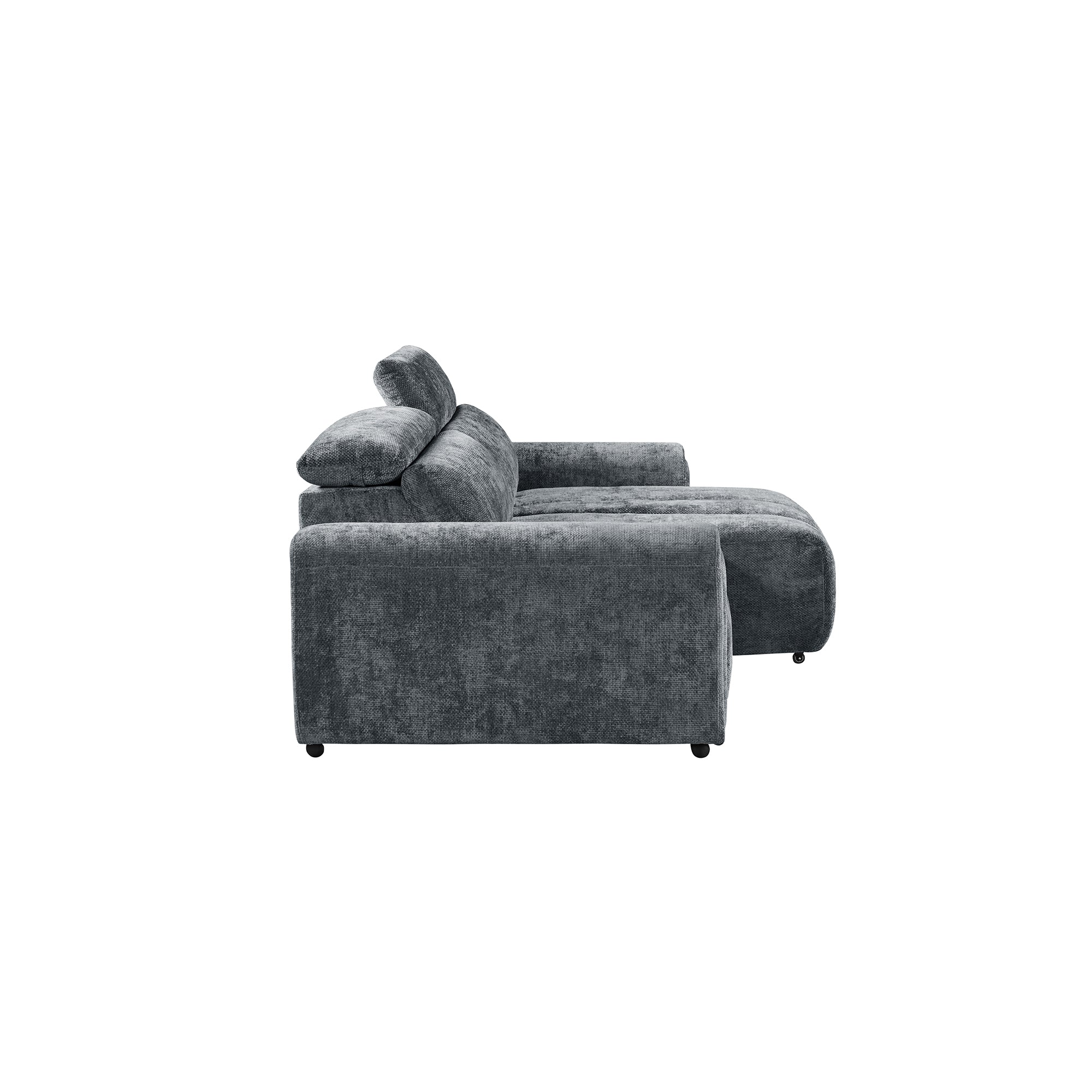 April Electric Power Slider Sofabed in Dark Grey