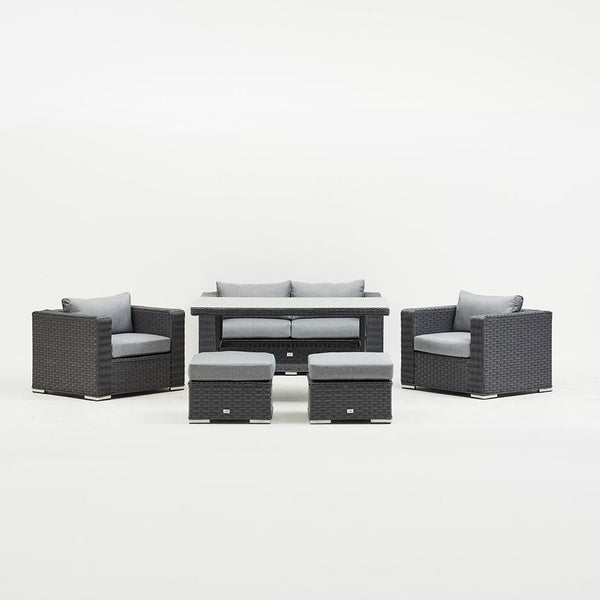 Asana Sofa Dining Set (6536639119424)