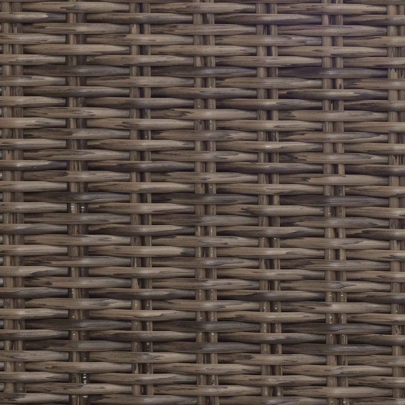Close up of the Rattan Round Brown (6716125872192)