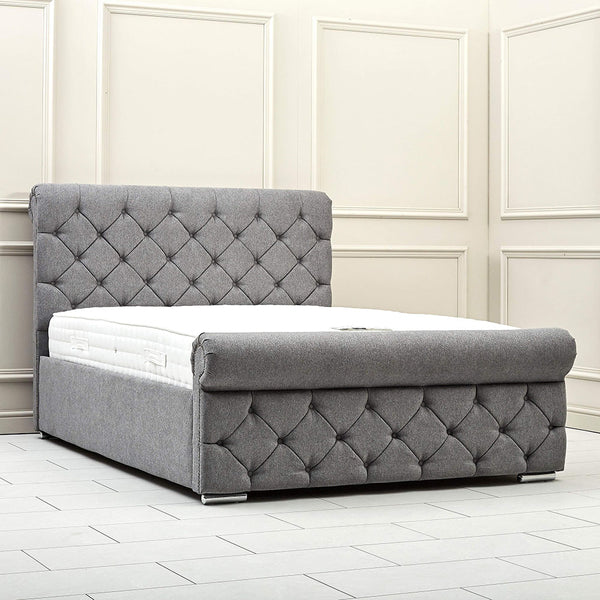 Milano Sleigh Bedframe (4418178777152)