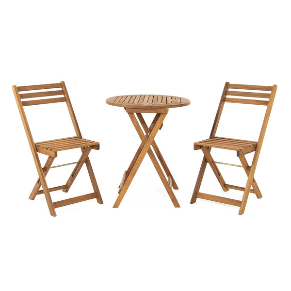 Acacia Bistro Table with 2 Chairs (6716126298176)