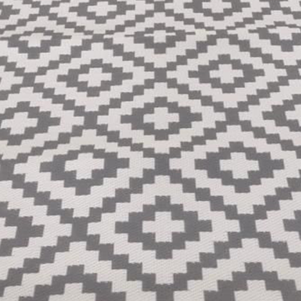 Grey Diamond Outdoor Rug 160cm x 230cm (6638676672576)